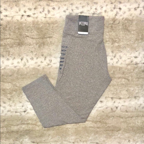 Victoria's Secret Pants - VICTORIA’S SECRET- Capris w/ side cut outs